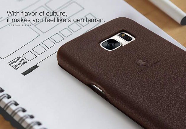 เคสฝาพับ S7 Edge คลุมรอบเครื่องกันรอยได้ดี